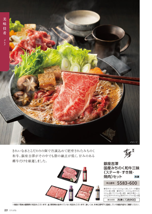 カタログギフト・サンプル：たびもの撰華 50,900円コース 220ページ