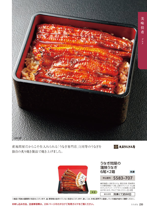 カタログギフト・サンプル：たびもの撰華 50,900円コース 231ページ