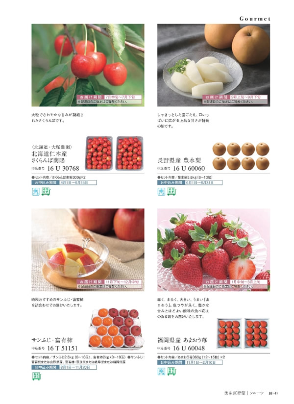 カタログギフト・サンプル：サユウ 10,900円コース 45ページ